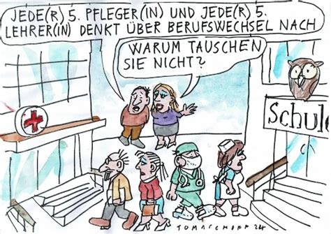 Berufswechsel Von Jan Tomaschoff Politik Cartoon Toonpool