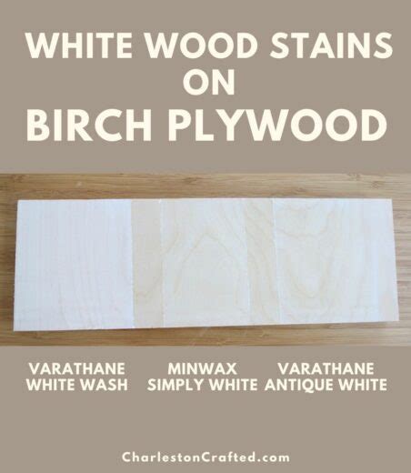 Testing The 3 Best White Wood Stains