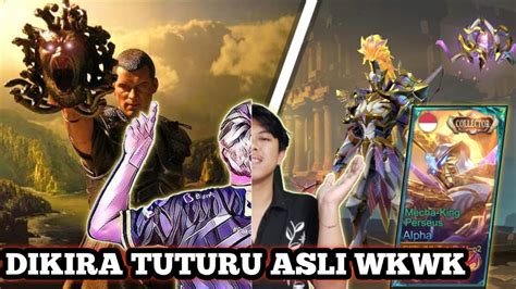 Dikira Tuturu Asli Saat Review Skin Collector Alpha Mecha King Perseus