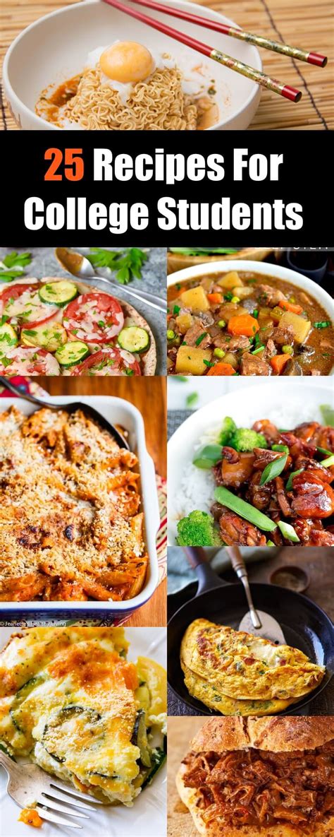 25 Recipes For College Students That Won’t Break Your Budget