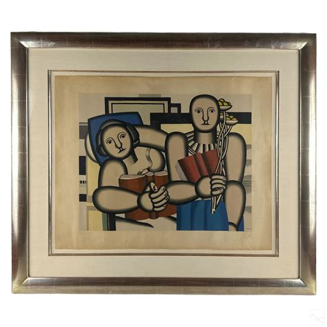 At Auction Fernand Léger Fernand Leger 1881 1955 La Lecture LE Litho