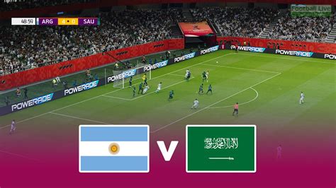 الأرجنتين ضد السعودية Efootball • كأس العالم قطر 2022 مباراة كاملة