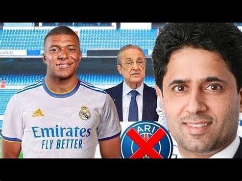 Le Psg Vend Mbapp Au R Al Officiel Nasser Confirme Le D Part De