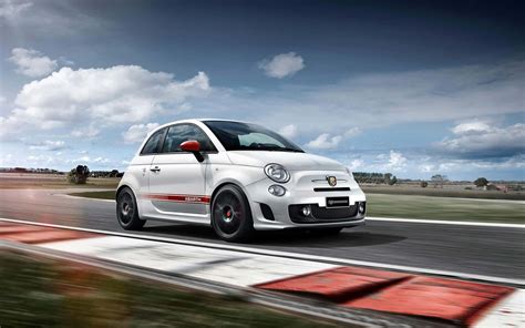 Download Abarth 500 On The Road Wallpaper