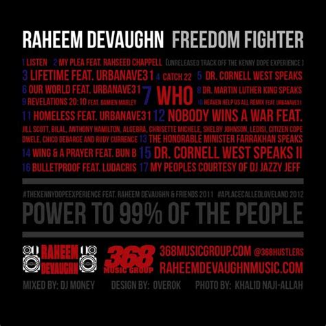 Raheem DeVaughn Releases New Mixtape “Freedom Fighter ...