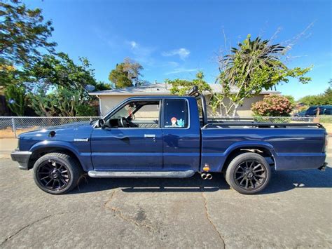 Mazda B Pickup Blue Rwd Manual Cab Plus For Sale