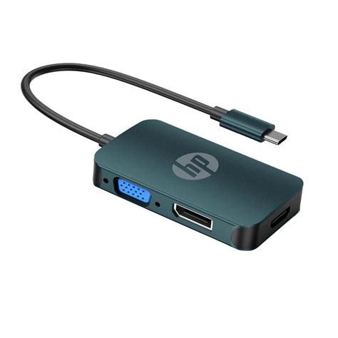 Speedcom อุปกรณ์แปลงสัญญาณ Usb Hub Hp Usb C To Vga Hdmi Dp Dhc Ct200