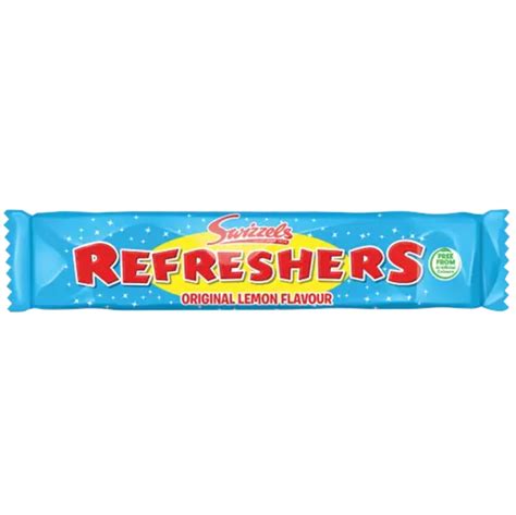 Swizzels Refresher Original Lemon Chew Bar 18g Simway Sweets