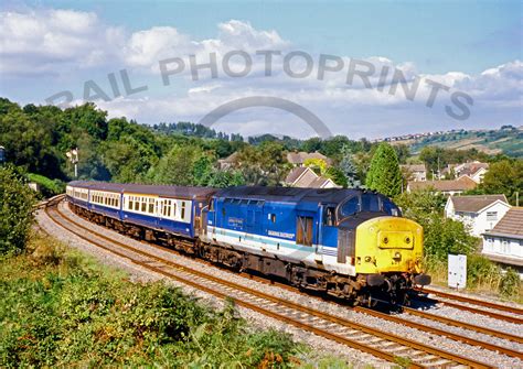 Rail Photoprints Class 37 4 37414 Ystrad Mynach 230799 Jc297