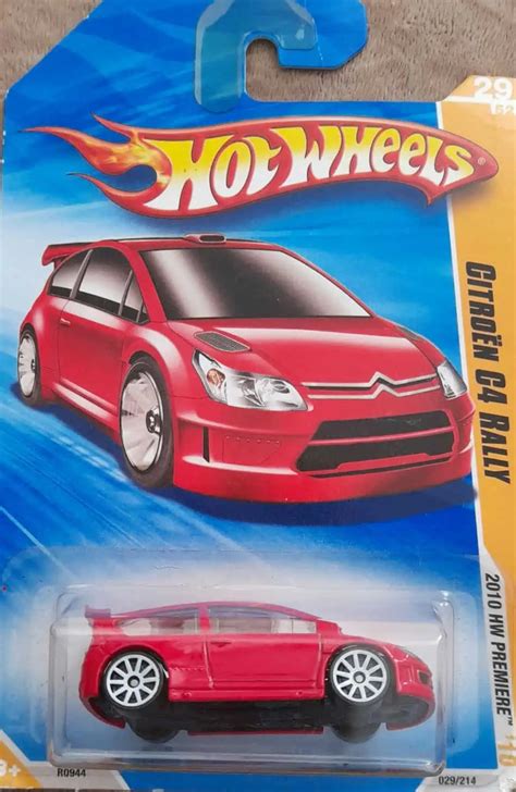 Hot Wheels Premiere Citroen C4 Rally Universo Hot Wheels