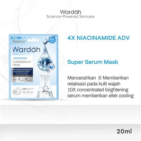 Jual Wardah Lightening Essence Sheet Mask Shopee Indonesia