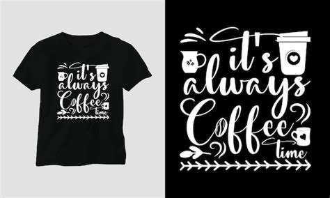 É sempre hora do café coffee svg craft design para amantes de café