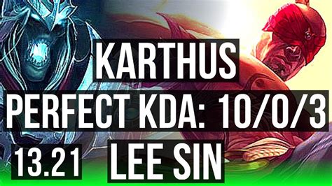 Karthus Vs Lee Sin Jng Rank Karthus Legendary K