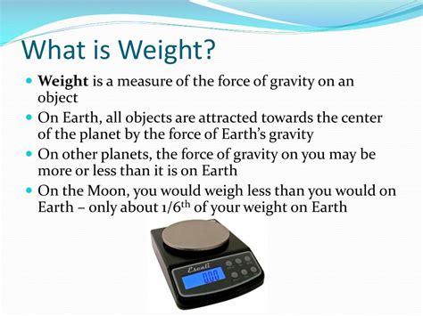 Ppt Weight Mass Volume And Density Powerpoint Presentation Free Download Id2428276