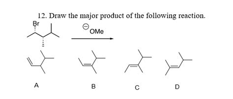 Draw The Product That Results From The Following Reaction