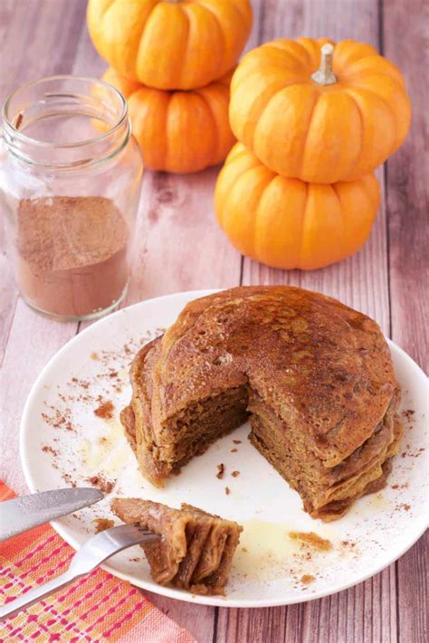 Vegan Pumpkin Pancakes Loving It Vegan