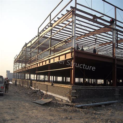 Lightweight Multi Story Prefabricated Warehouse Workshop Metal Building