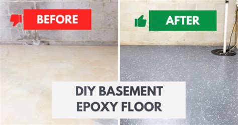 How to DIY Epoxy Basement Floor