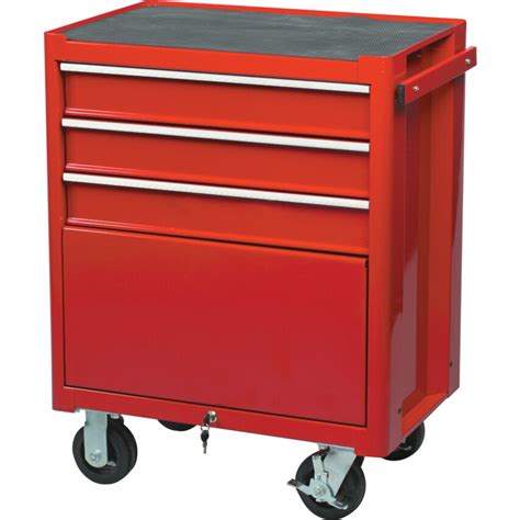 Kennedy Pro Red 3 Drawer Professional Roller Cabinet