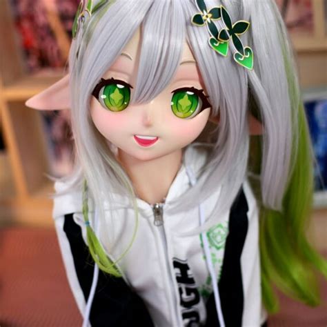 Nahida Anime Genshin Cute Sex Doll With Pvc Head Nakedoll