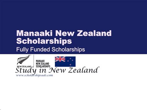 Manaaki New Zealand Scholarships 2024 Bursaries Room