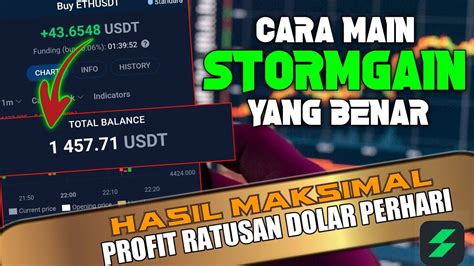 Cara Main Stormgain Agar Hasil Maksimal Mining Bitcoin Gratis