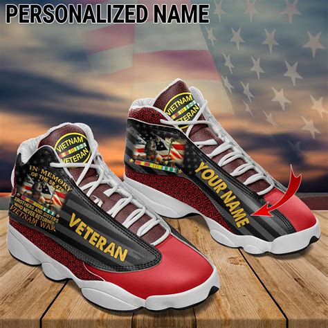 Personalized Name Vietnam veteran shoes UKUU4260101 – Rosateestore