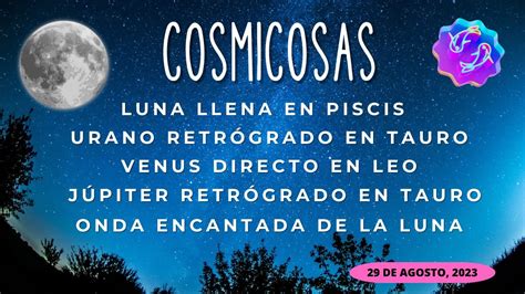 Cosmicosas Episodio 31 Urano y Júpiter Retrógrados en Tauro Luna