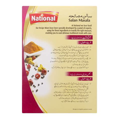 Purchase National Salan Masala, 200g Online at Best Price in Pakistan ...