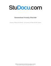 Generalised Anxiety Disorder Pdf LOMoARcPSD 3896838 Generalised