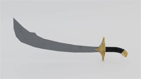 Sword Arabic - Blender Market