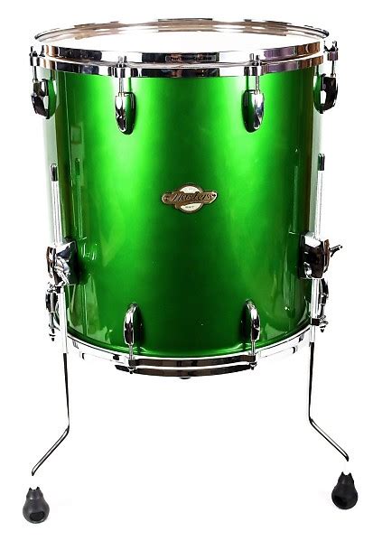 Pearl Mcx Masters Maple Shamrock Green 16x16 Floor Tom New Reverb