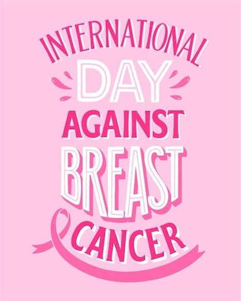 Inspiring Message For International Day Against Breast Cancer Jiffy Designs