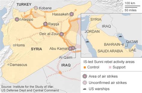 Islamic State Crisis New Air Strikes In Syria And Iraq Bbc News