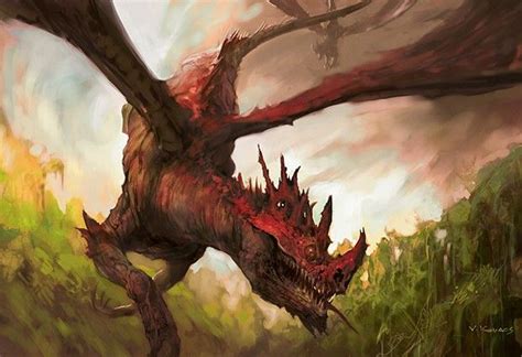 Broomate Dragon Mtg Fantasy Art Dragon Art Mtg Art