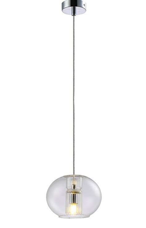 Светильник подвесной Crystal Lux BELEZA SP1 E CHROME | Сrystal Lux