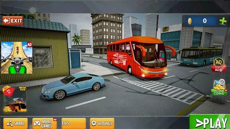 City Coach Bus Driving 3D Game | Bus games, Bus, Simulation games