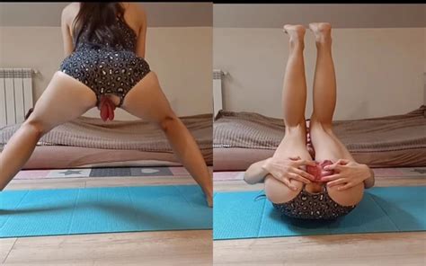 Big Cunt Doing Yoga Gaping Gaping Porn Feat Elza Li By FapHouse XHamster