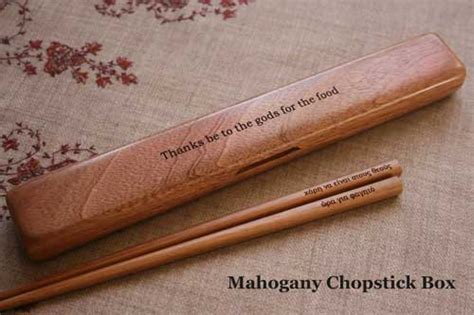 Personalized Chopsticks Custom Engraved Chopsticks