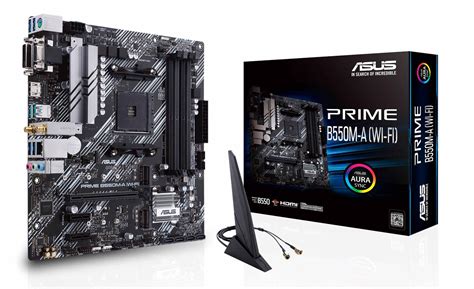 Asus Prime B550m A Wi Fi Amd B450 Ryzen Socket Am4 Micro Atx Desktop