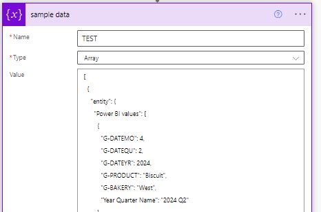 arrays - Extract Unique Values from a Power BI JSON in Power Automate ...
