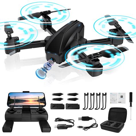 Febfoxs GPS Drone With Camera 4K UHD For Adults Auto Return Home 5G