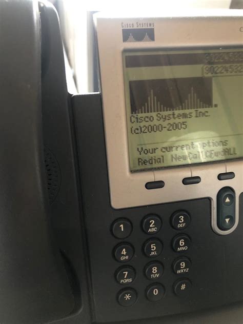 Cisco 7960 SIP 0850li Hat Çalıştırır Sabit ve Telsiz Telefon