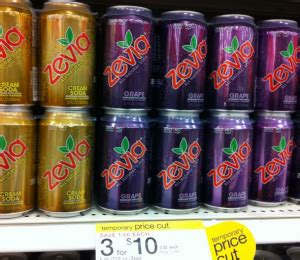 Zevia All Natural Soda Printable Coupon + Target Price Cut Deal