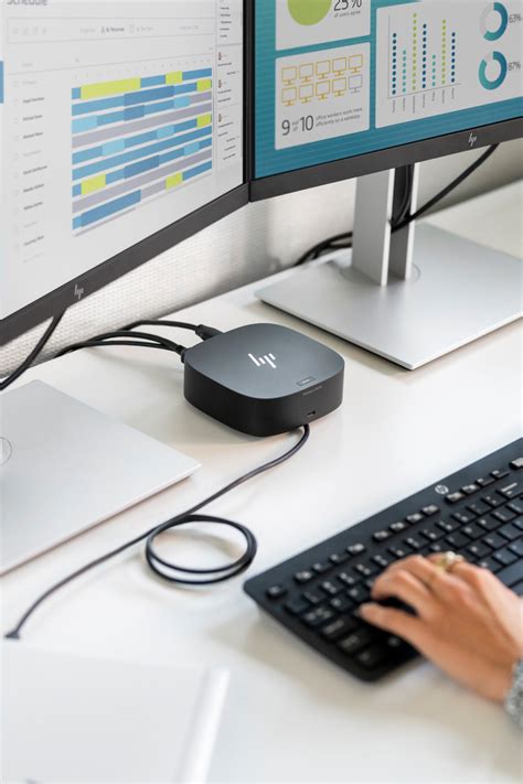 HP USB-C Dock G5 100W Universal Multi-OS Enterprise Docking Station — LOW-PROFILE (DELL-OPT) (5TW10AA-LOW-PROFILE-DELL-OPT)