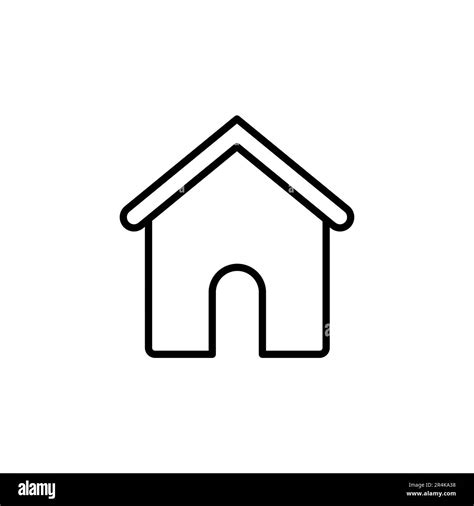 House Icon Vector Home Icon Vector Stock Vector Image And Art Alamy