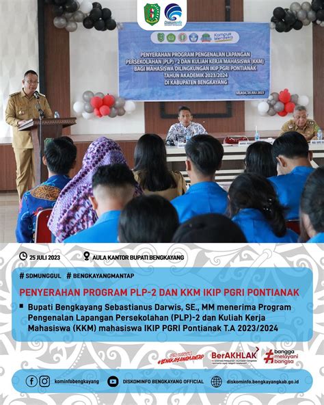 Ikip Pgri Pontianak Menyerahkaan Mahasiswa Program Pengenalan Lapangan