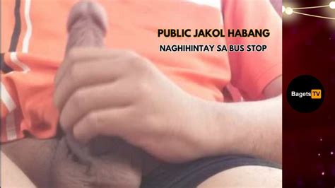 Public Jakol Habang Naghihintay Ng Bus Public Jerking While In The Bus Stop Pornhub Gay