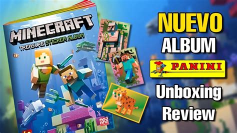 Nuevo Album De Minecraft Panini Unboxing Review Youtube