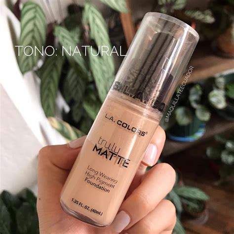 Base Truly Matte La Colors TIENDA DE MAQUILLAJE ONLINE